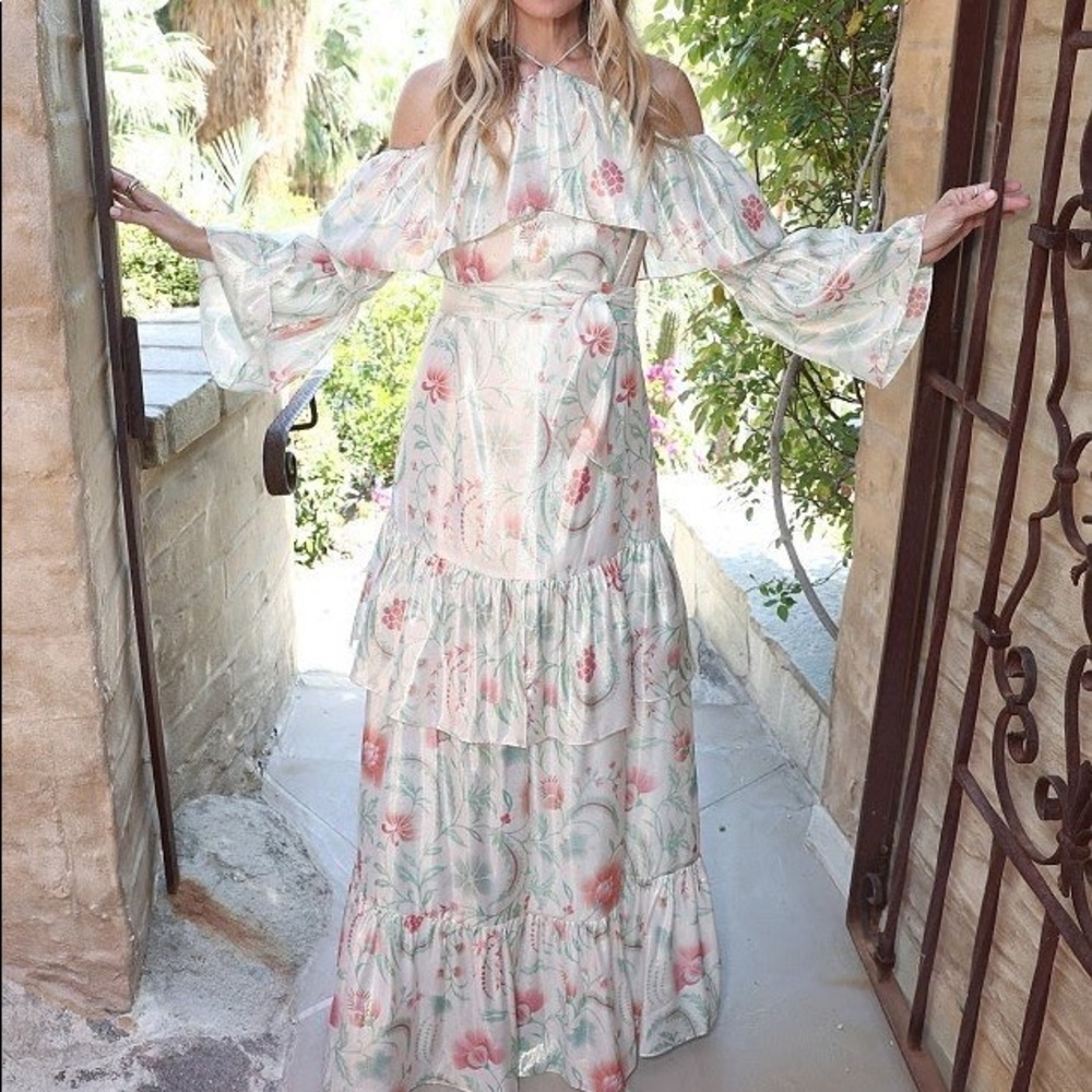 Rachel Zoe floral Print Dress - Picture 1 of 9